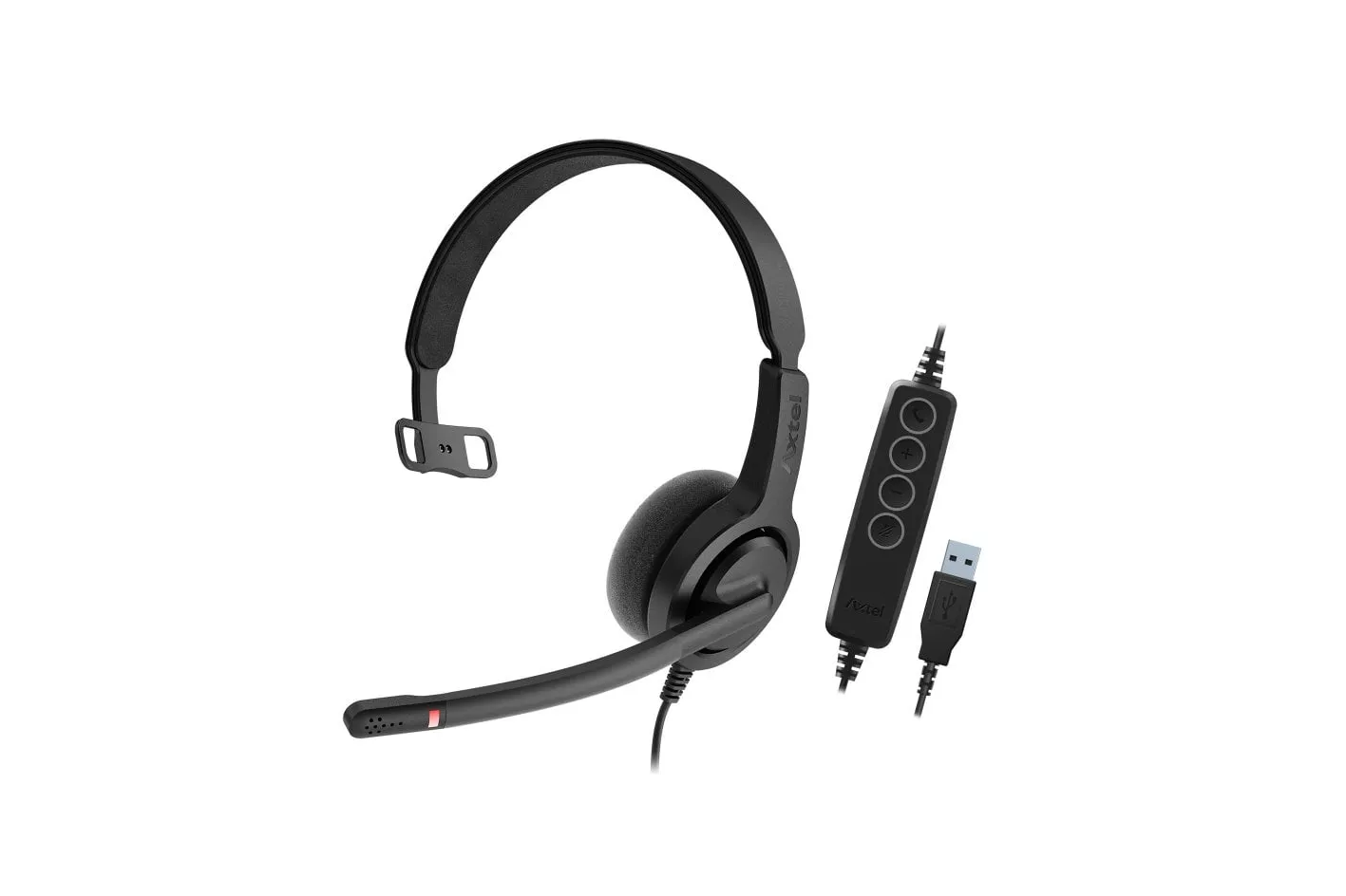 Axtel Voice UC28 Mono NC Auricular Monoaural USB para Oficina