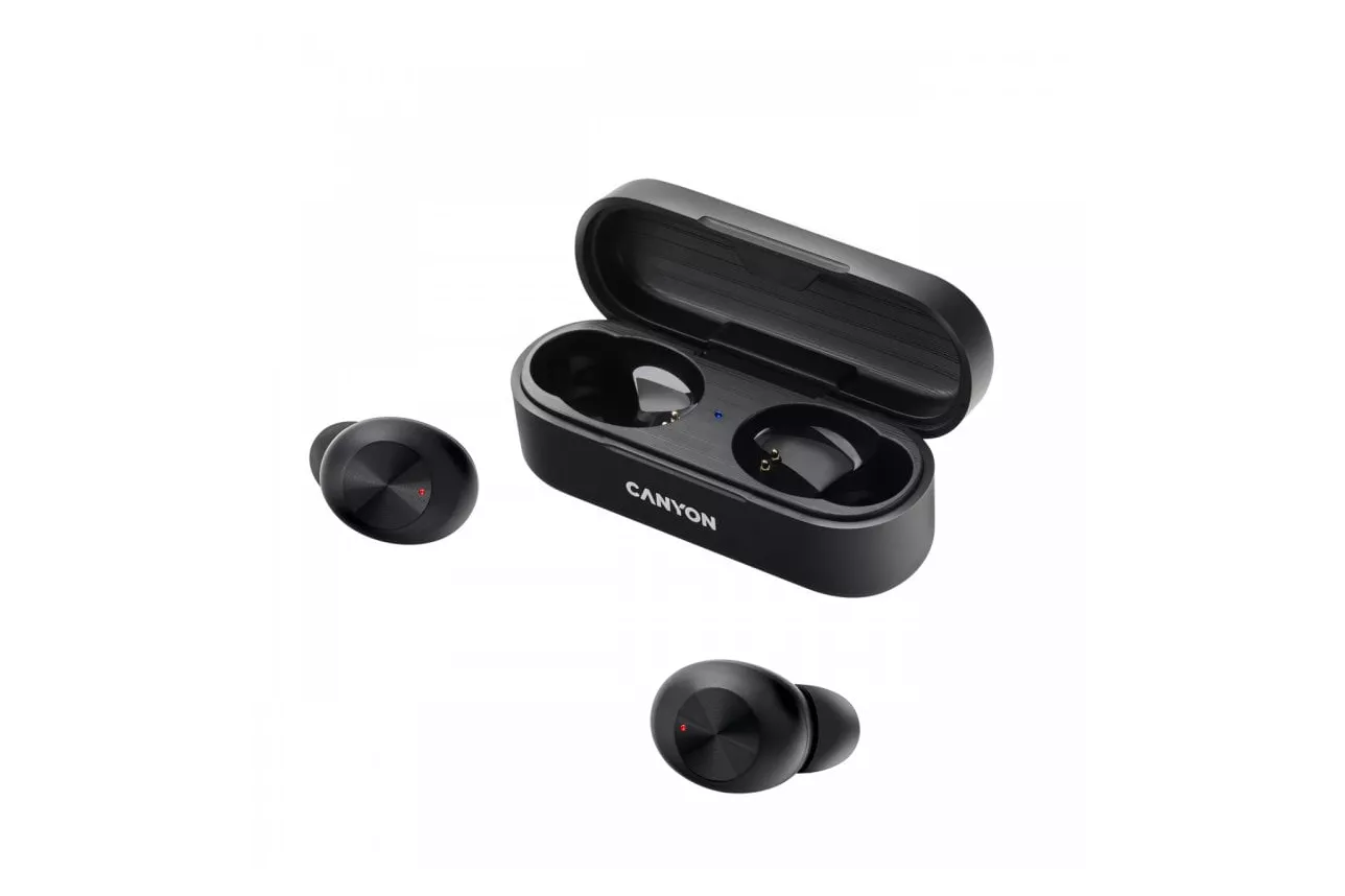 Canyon TWS-1 Auriculares Bluetooth Negros
