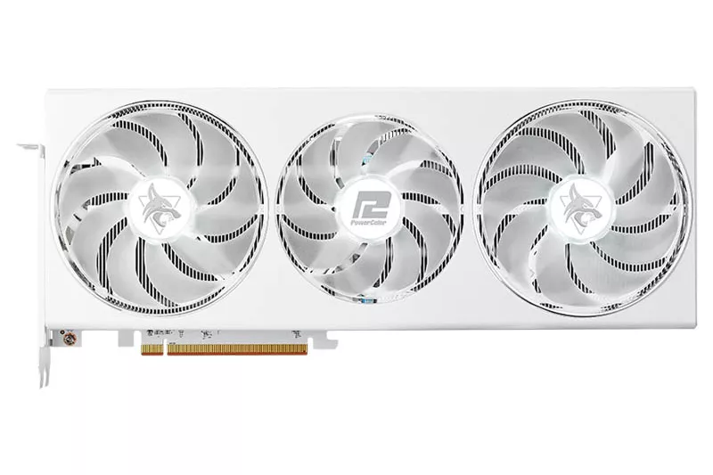 PowerColor AMD Radeon RX 7800 XT Hellhound Spectral White 16GB OC GDDR6