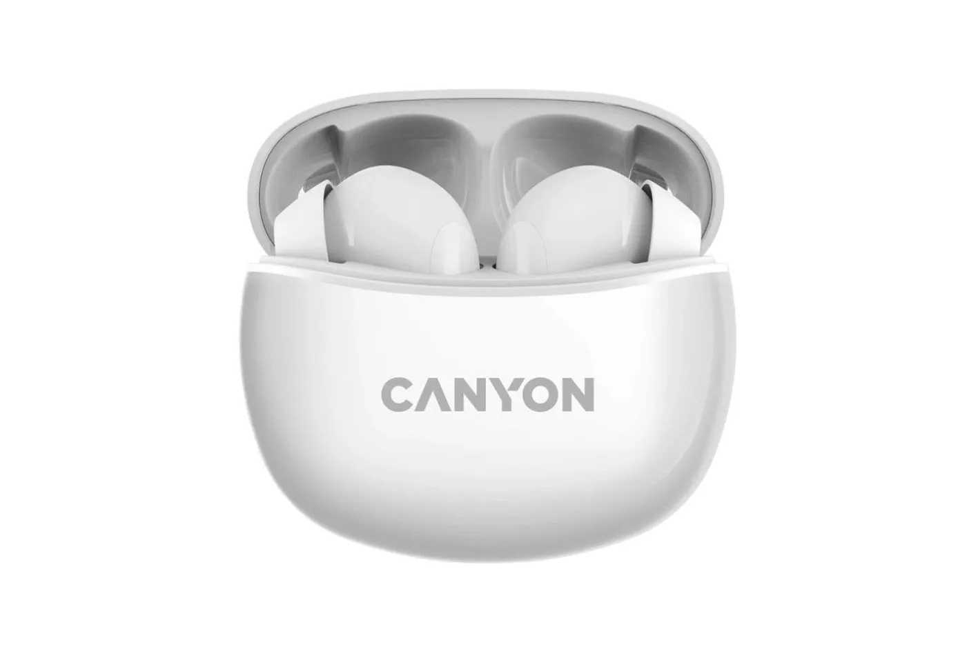 Canyon TWS-5 Auriculares Est&eacute;reo Inal&aacute;mbricos Blancos