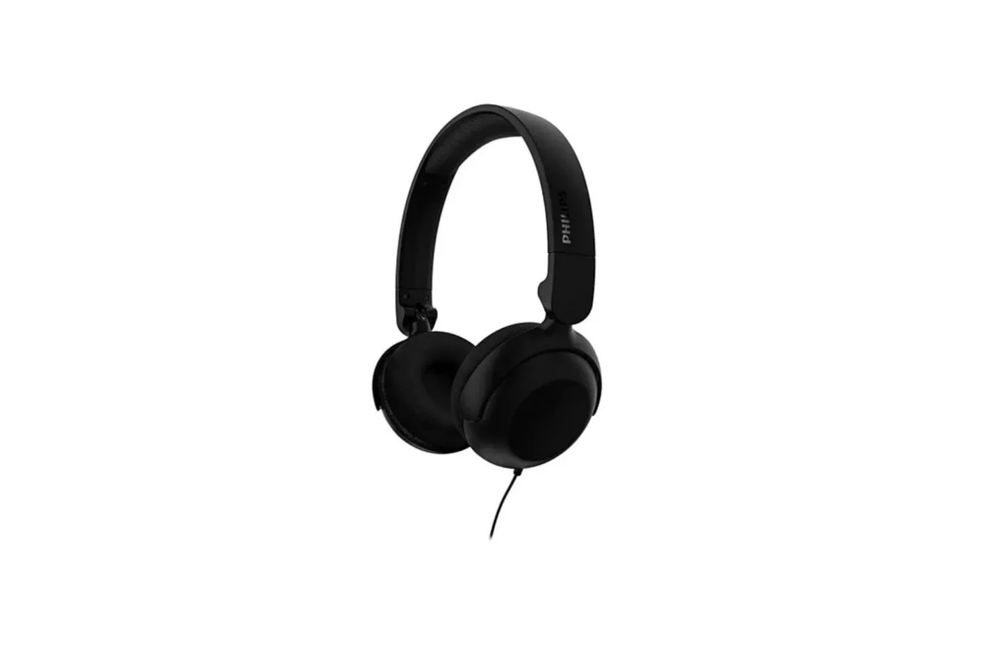 Auriculares Philips TAH2100BK/00 con cable, micr&oacute;fono in-line y plegables, negro