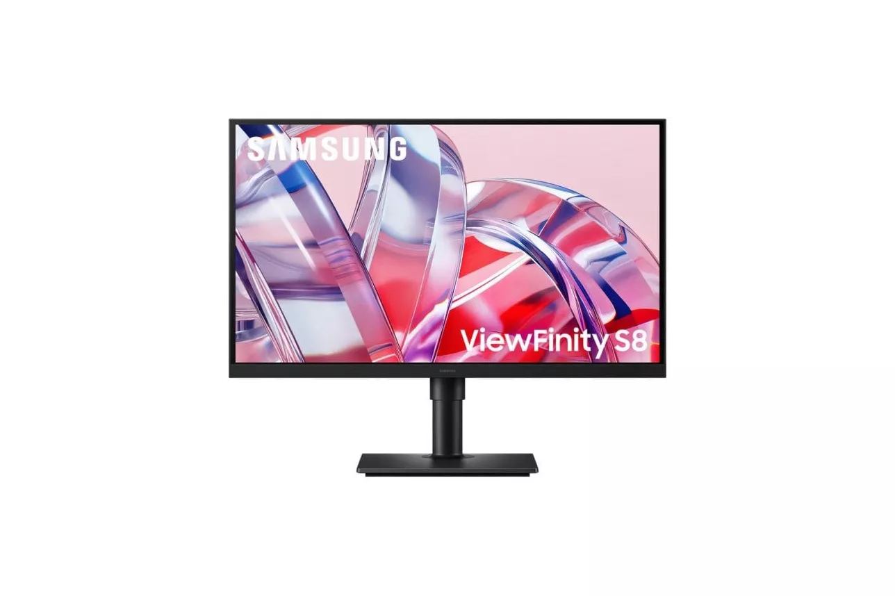 Monitor Samsung S80H 27" UltraHD 4K 60Hz IPS Ajuste de altura HDR10 Modo Eye Saver