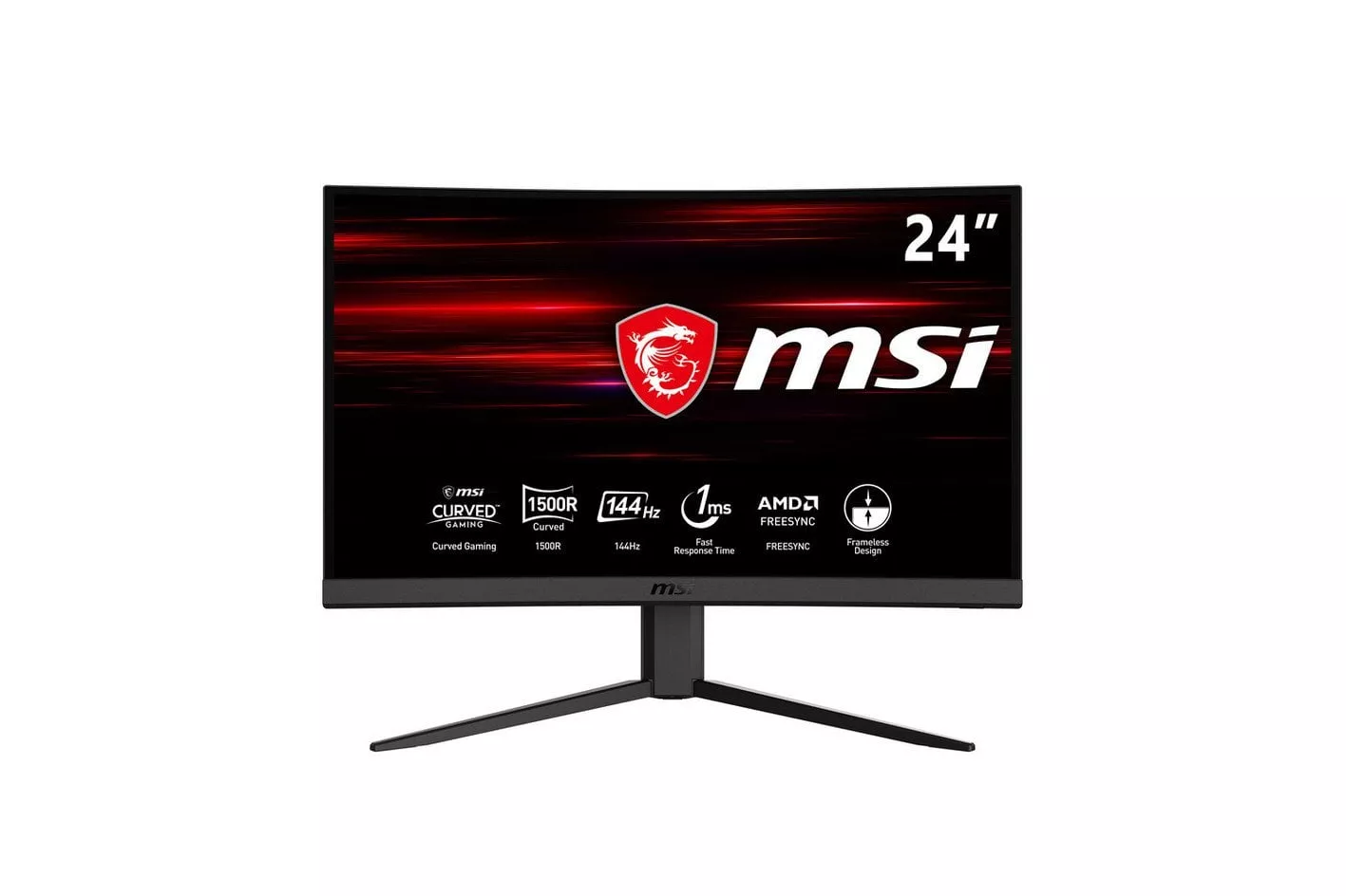 MSI Optix G24C4 23.6" LED FullHD 144Hz Freesync Curva