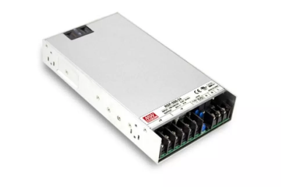 Fuente de Alimentaci&oacute;n Mean Well RSP-500 500W Certificaci&oacute;n RoHS activa y compacta