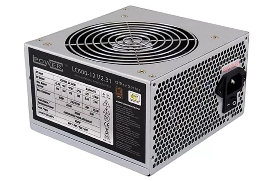 Fuente de alimentaci&oacute;n LC-Power LC600-12 V2.31 400W 80 PLUS Bronze ATX no modular