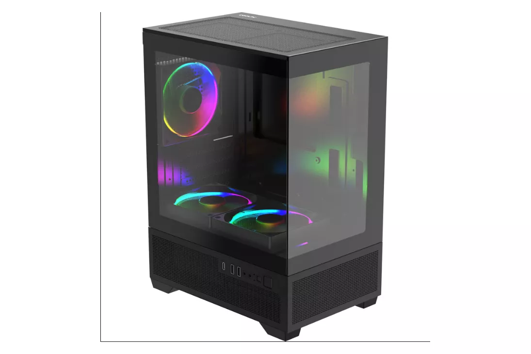 Caja/Torre COOLPC Titan Frame ARGB Negro -