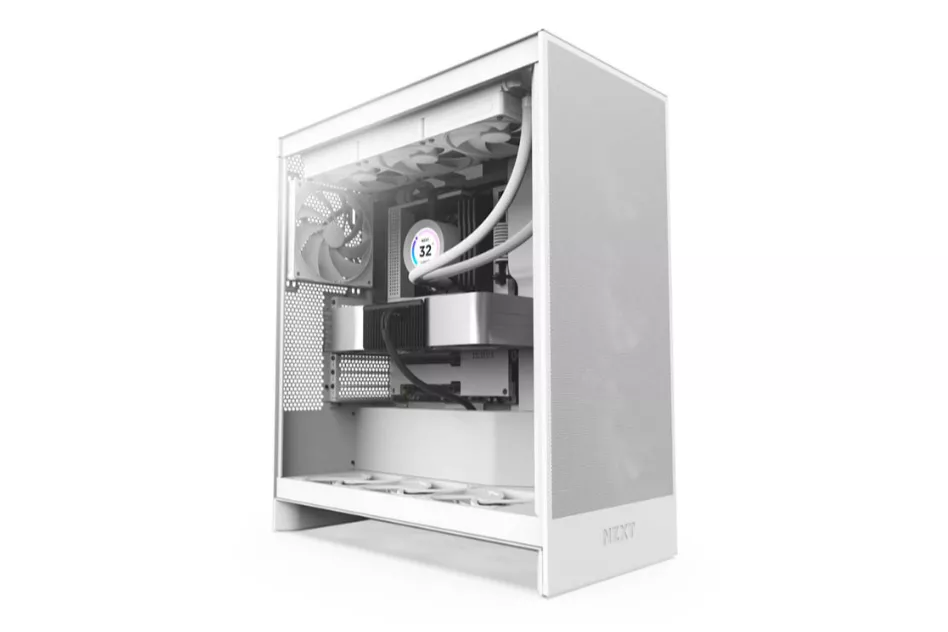 Caja/Torre NZXT H7 Flow Blanco -