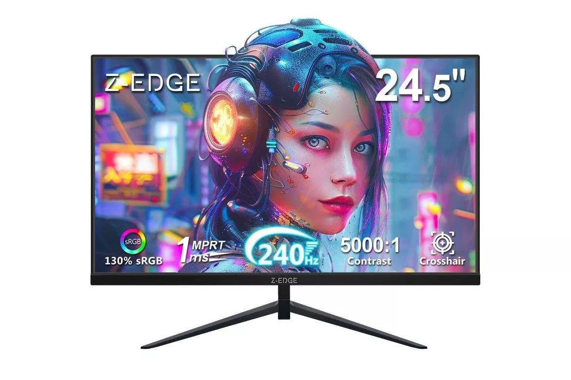 Monitor Z-Edge UG25I 24,5" FullHD 240Hz VA FreeSync Sin Marcos 1 ms