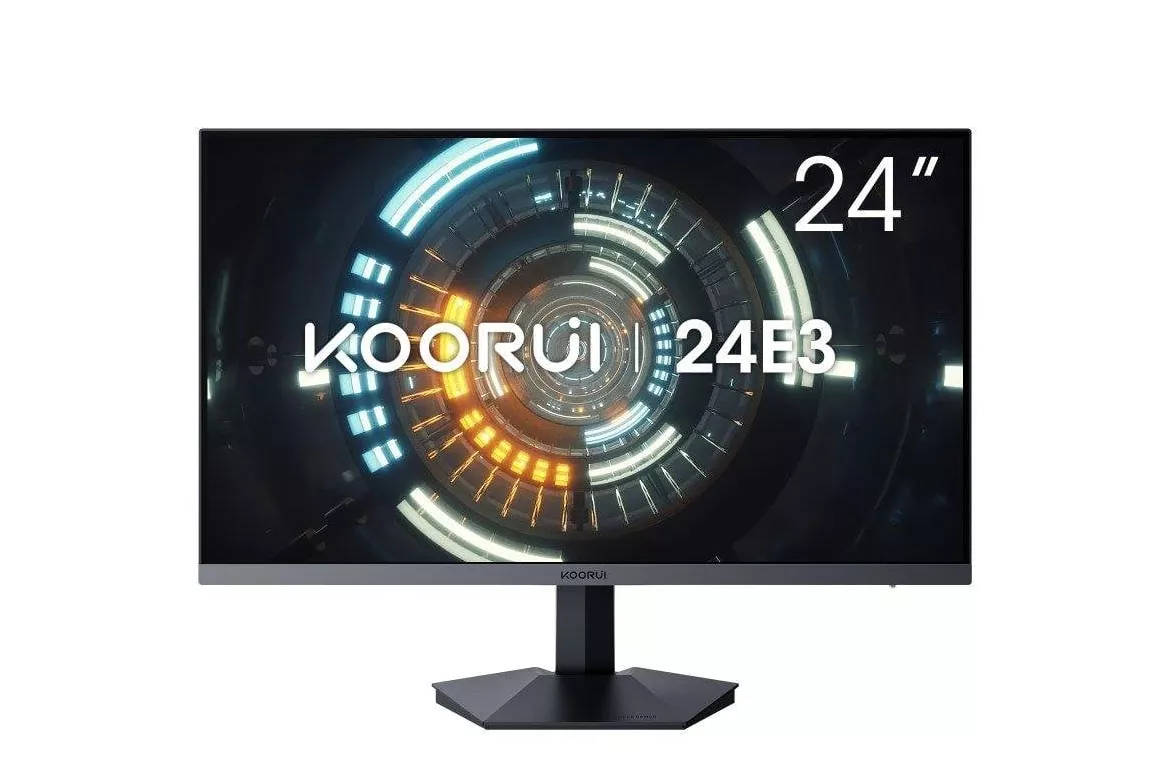 Monitor KOORUI 24E3 24" FullHD 165Hz IPS Tiempo de respuesta 1 ms