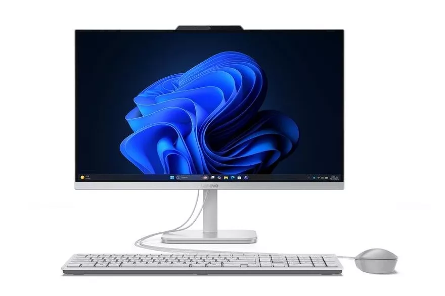 Ordenador Todo en uno Lenovo A105 24 AMD Ryzen 3 30 8GB 256GB SSD Radeon 610M 23.8" Windows 11 Home Gris