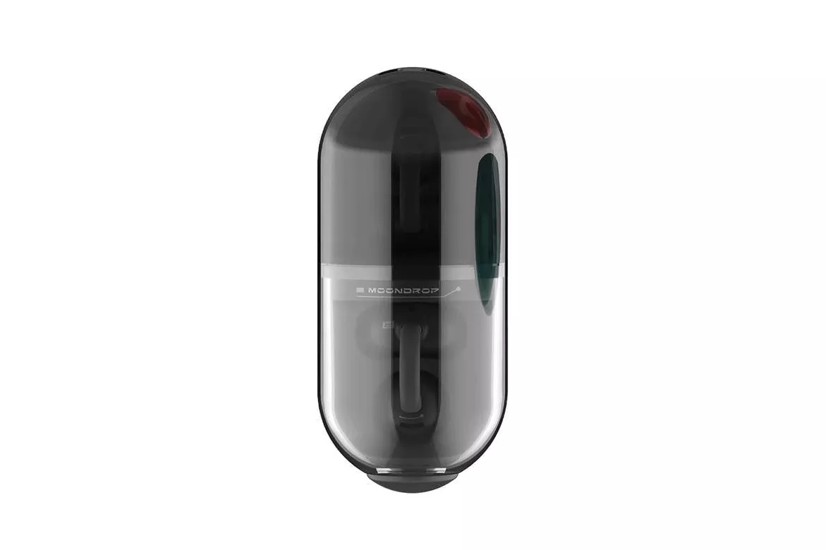 Auriculares Moondrop Pill inal&aacute;mbricos Bluetooth 6.0 Gaming con micr&oacute;fono y protecci&oacute;n IPX4 negros