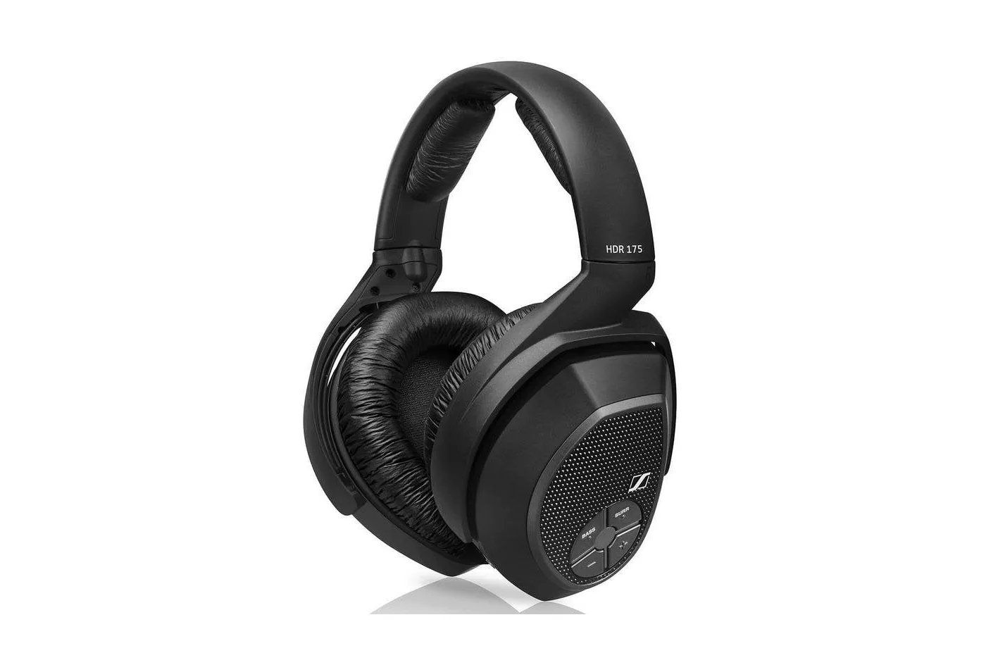 Auriculares Sennheiser HDR 175 inal&aacute;mbricos RF para TV con control de volumen negros