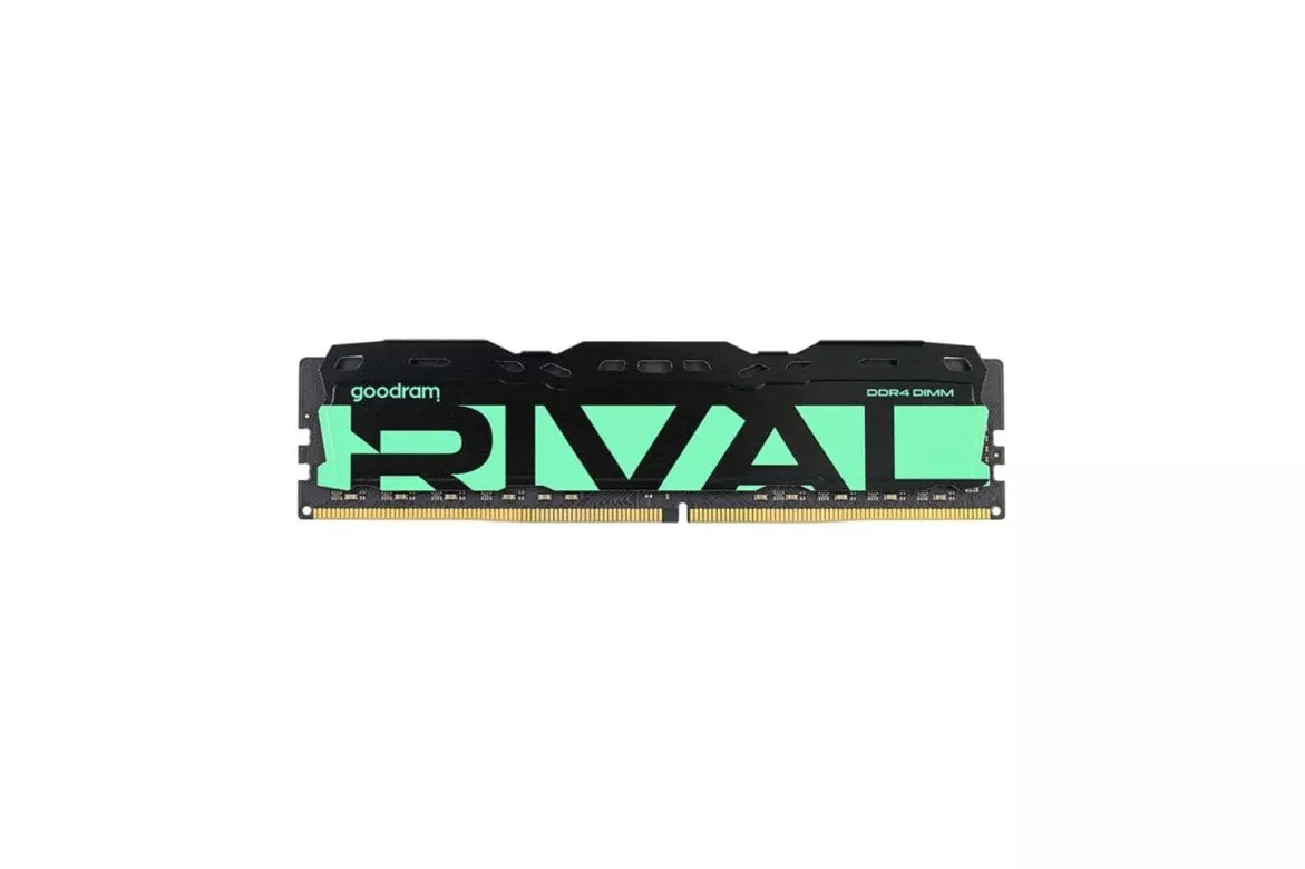 Memoria RAM Goodram Rival Radiant 16GB 2x8GB DDR4 3200MHz CL16 verde con radiator