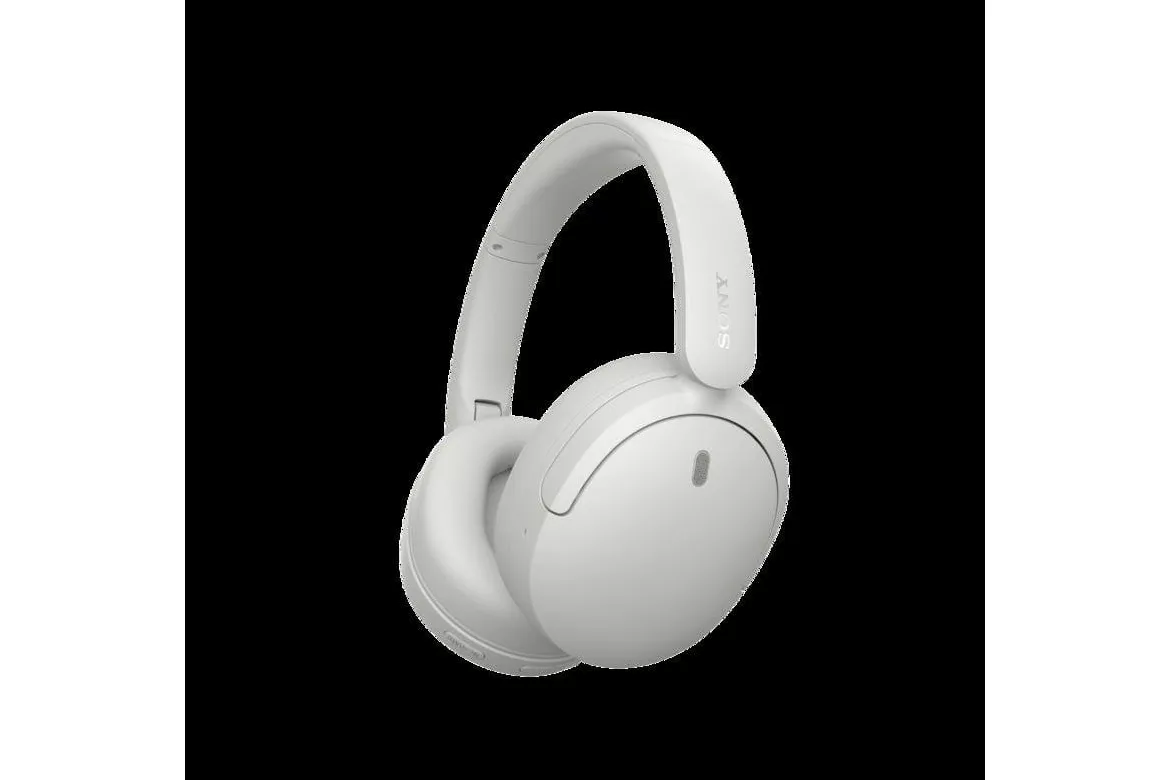 Auriculares Sony WH-CH735NW inal&aacute;mbricos Bluetooth con cancelaci&oacute;n de ruido y llamadas IA blancos