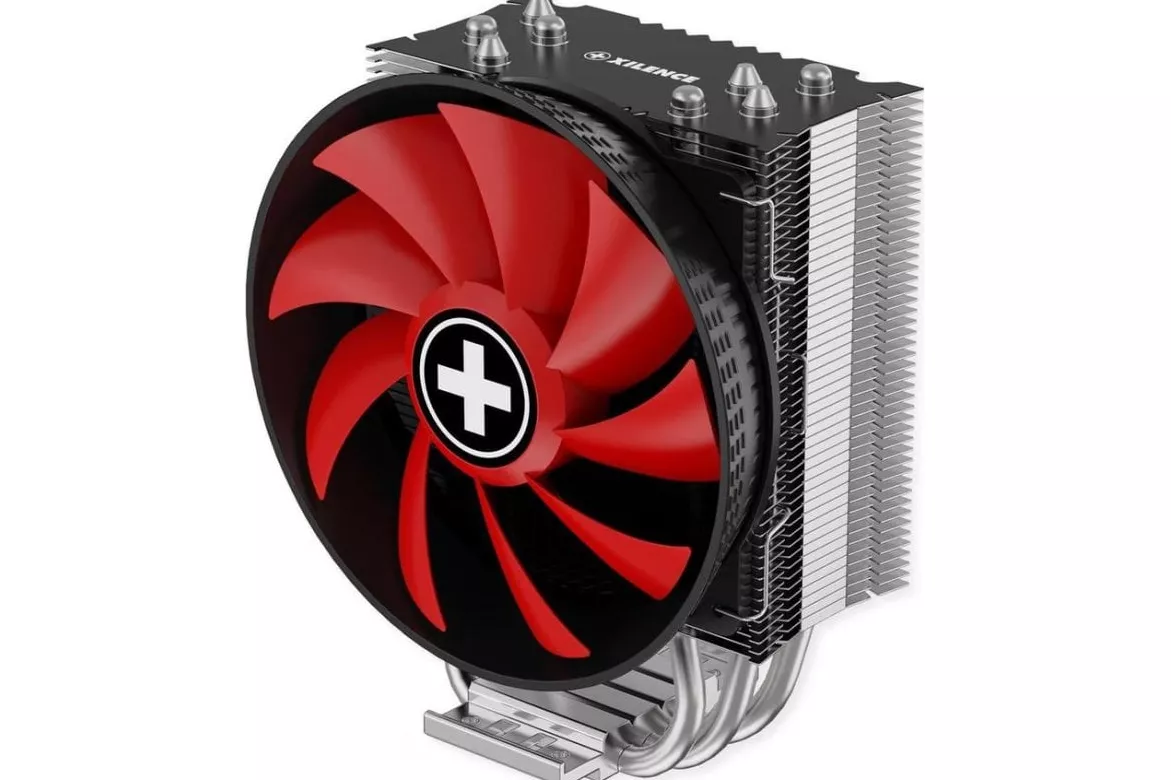 Refrigeraci&oacute;n aire Xilence Socket AM4 AM5 LGA 1200 120 mm XC049 rojo negro