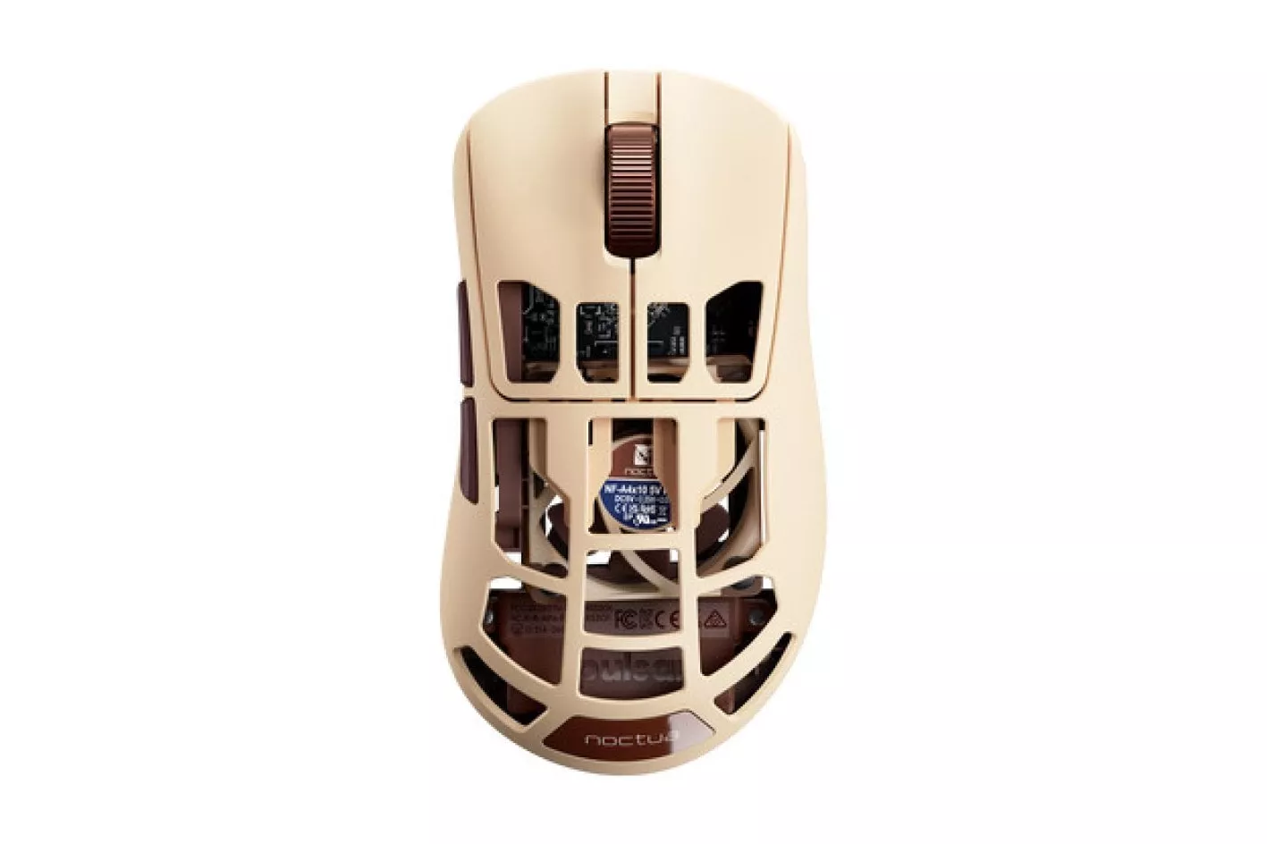 Rat&oacute;n Pulsar Feinmann F01 Gaming Wireless 42000 DPI Carbono con Ventilador
