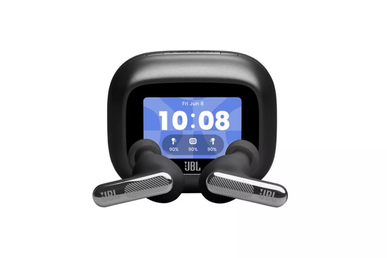 Auriculares JBL Live Beam 4 inal&aacute;mbricos Bluetooth con cancelaci&oacute;n de ruido y protecci&oacute;n IP55 negros