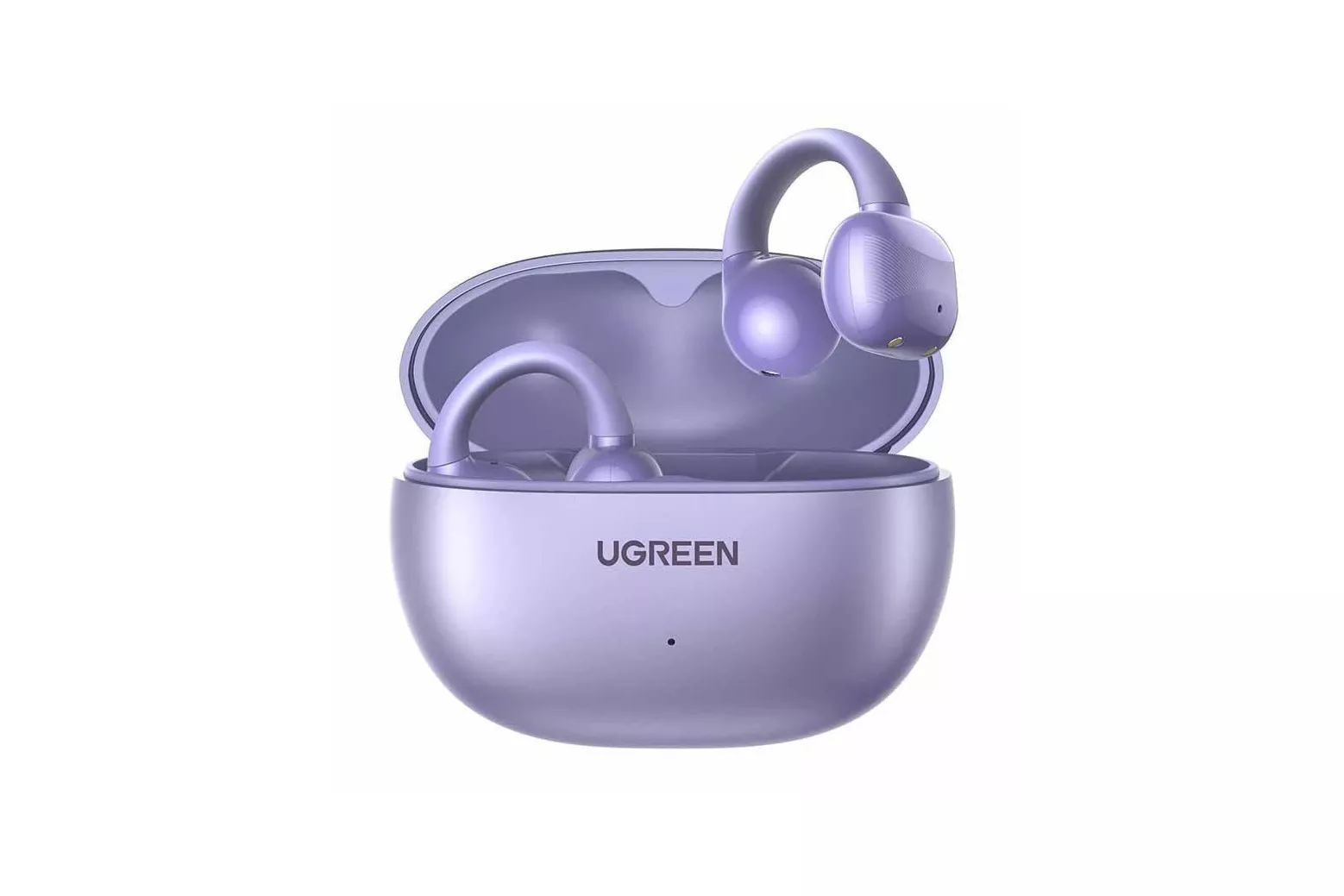 Auriculares Ugreen HiTune S3 inal&aacute;mbricos Bluetooth 5.4 con reducci&oacute;n de ruido y resistencia IPX5 p&uacute;rpura