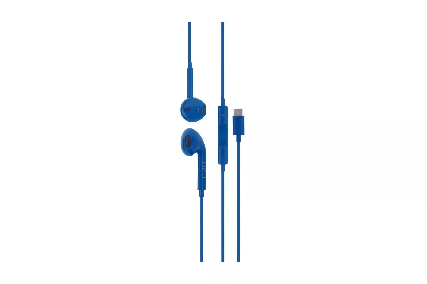 DCU Tecnologic Auriculares USB-C Azules