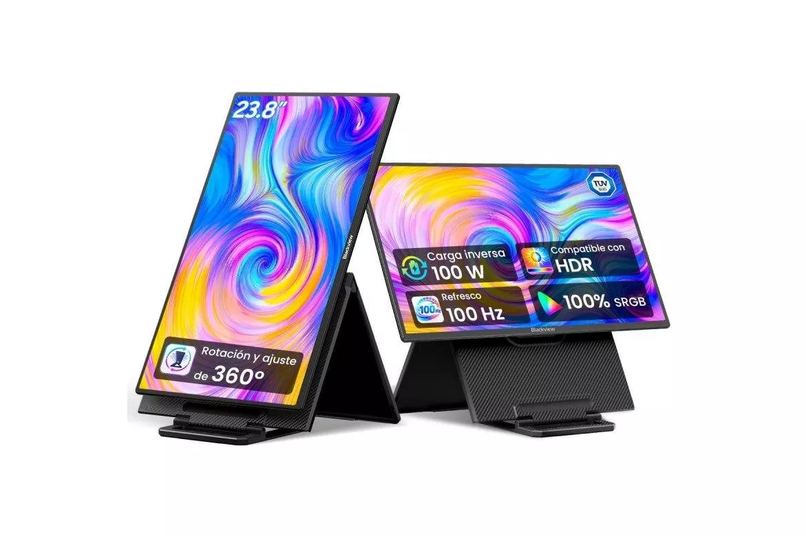 Monitor Blackview 23,8" FullHD 100Hz IPS HDR Altavoz Ajuste de altura