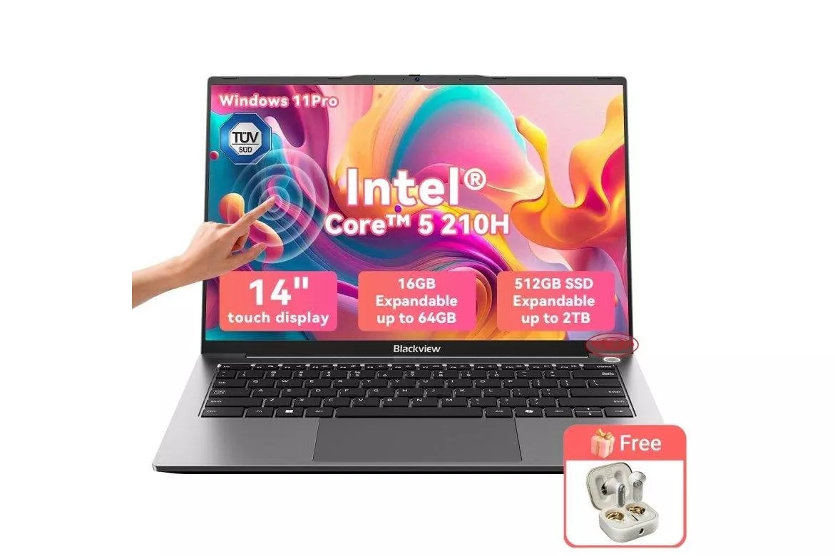 Port&aacute;til Blackview AceBook 16 14" Intel Core 5 210H 16GB 512GB SSD