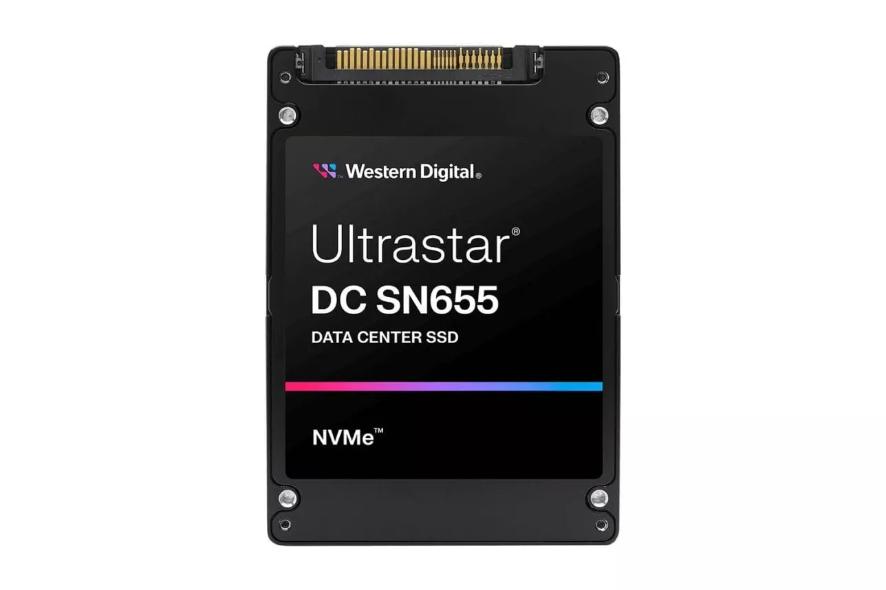 Disco duro Western Digital Ultrastar DC SN655 30 TB SSD U.3 6100 MB/s lectura