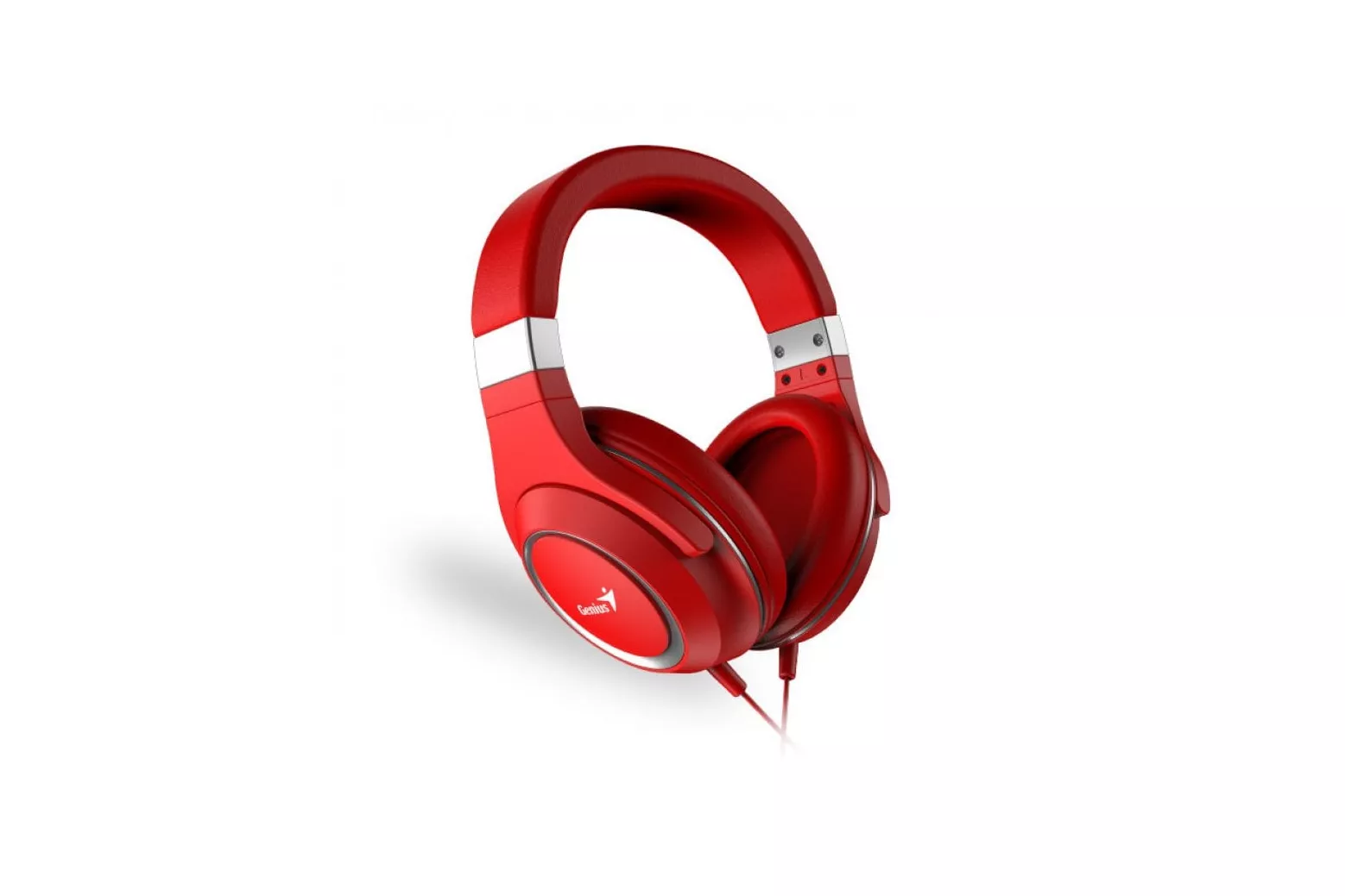 Genius HS-610 Auriculares con Micr&oacute;fono Rojos