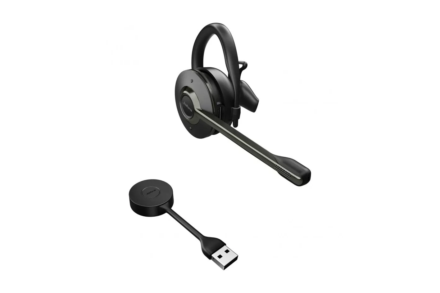 Jabra Engage 55 Auricular Inal&aacute;mbrico USB DECT Optimizado UC para Oficina Negro/Titanio