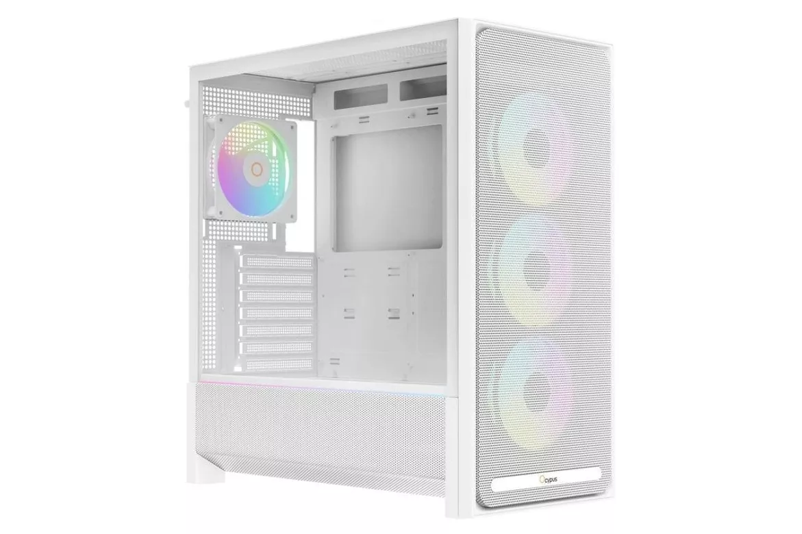 Caja PC Ocypus Delta C70 ARGB Midi Tower Blanco ATX
