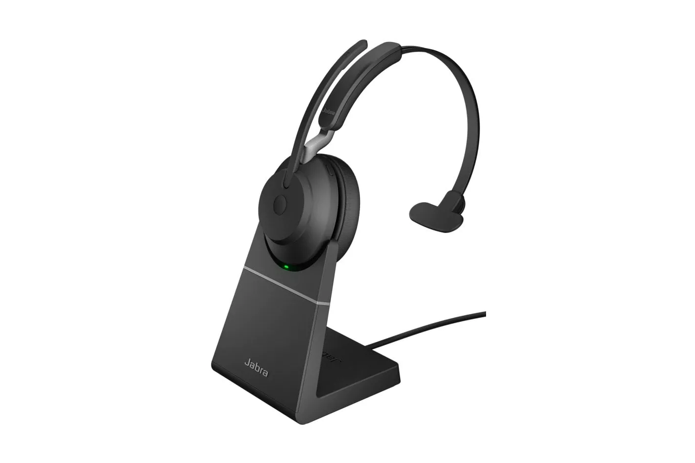Jabra Evolve2 65 Mono USB-C UC Auriculares Inal&aacute;mbricos + Base de Carga USB-A