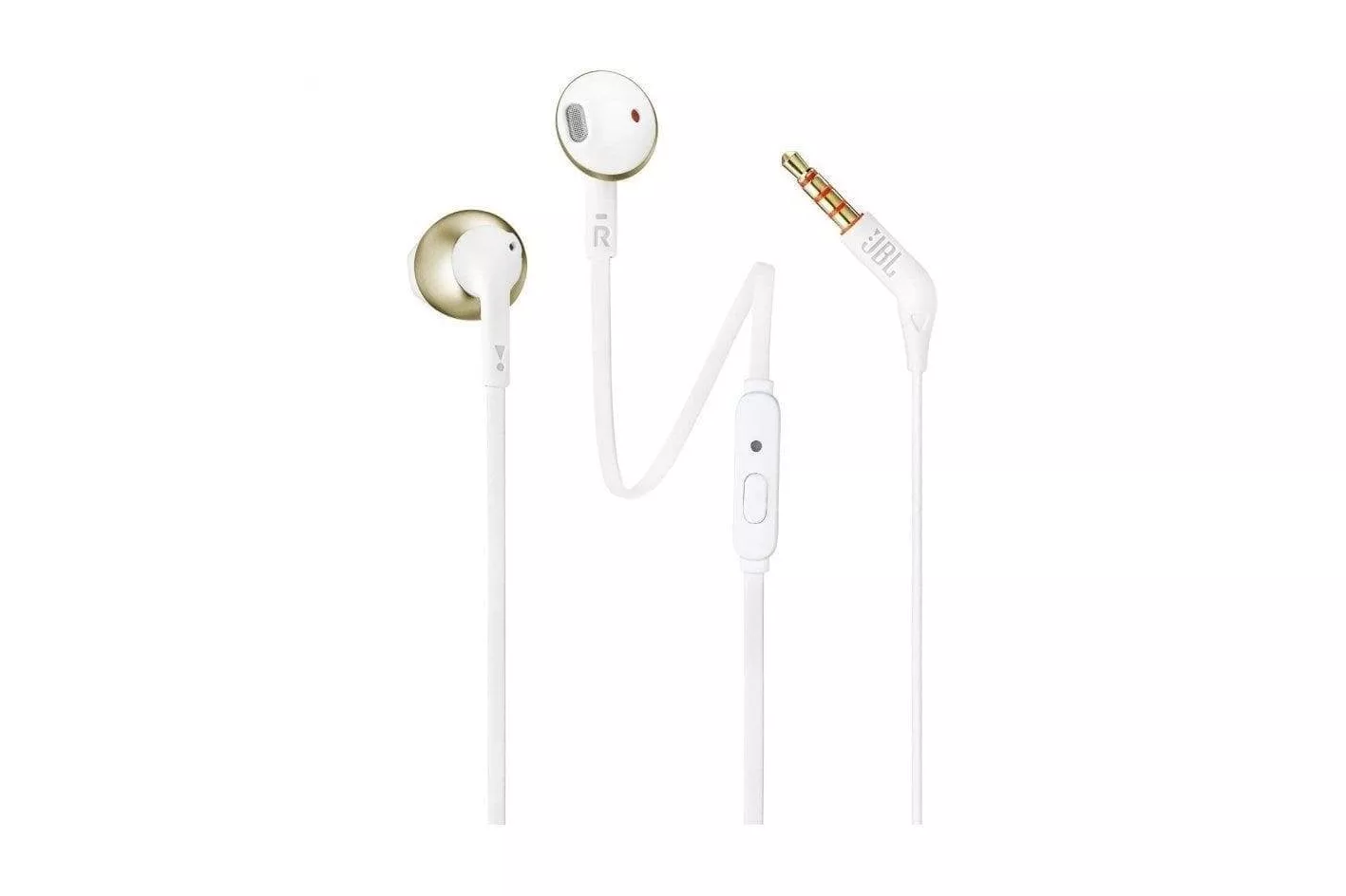 JBL Tune 205 Auriculares con Micr&oacute;fono Oro/Blanco