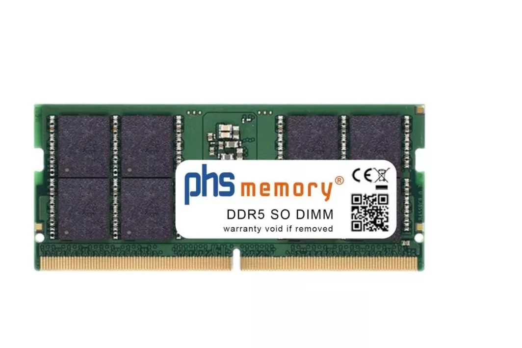 Memoria RAM PHS-memory SP632749 48GB DDR5 5600MHz SO-DIMM para port&aacute;til HP