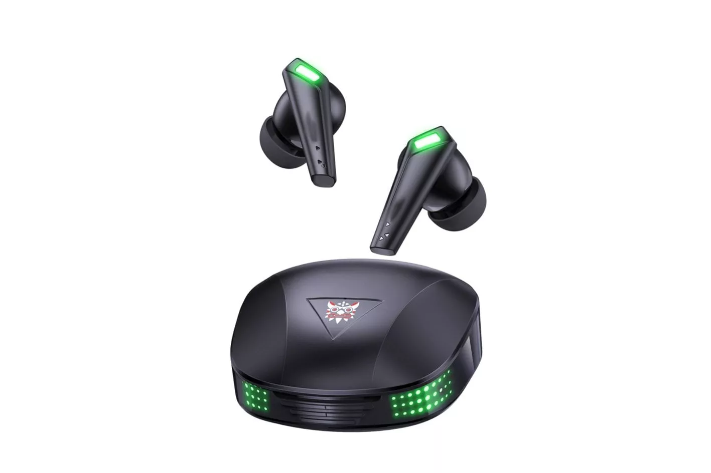 Kinsi T308 Auriculares Inal&aacute;mbricos Gaming con Cancelaci&oacute;n de Ruido Negros