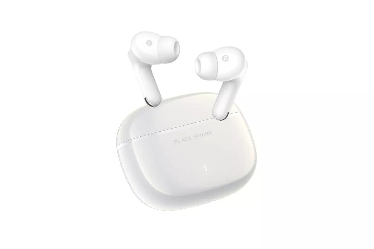 Auriculares Black Shark T23 inal&aacute;mbricos Bluetooth 5.4 Gaming Blanco 40h bater&iacute;a