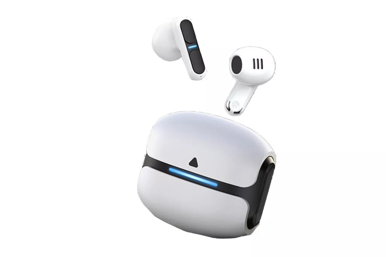 Kinsi TG11 Auriculares Inal&aacute;mbricos con Cancelaci&oacute;n de Ruido ENC Blancos