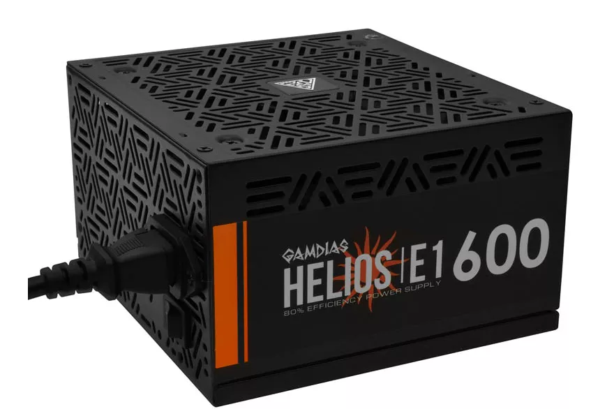 Fuente/PSU Gamdias Helios E1-600 80 Plus 600W