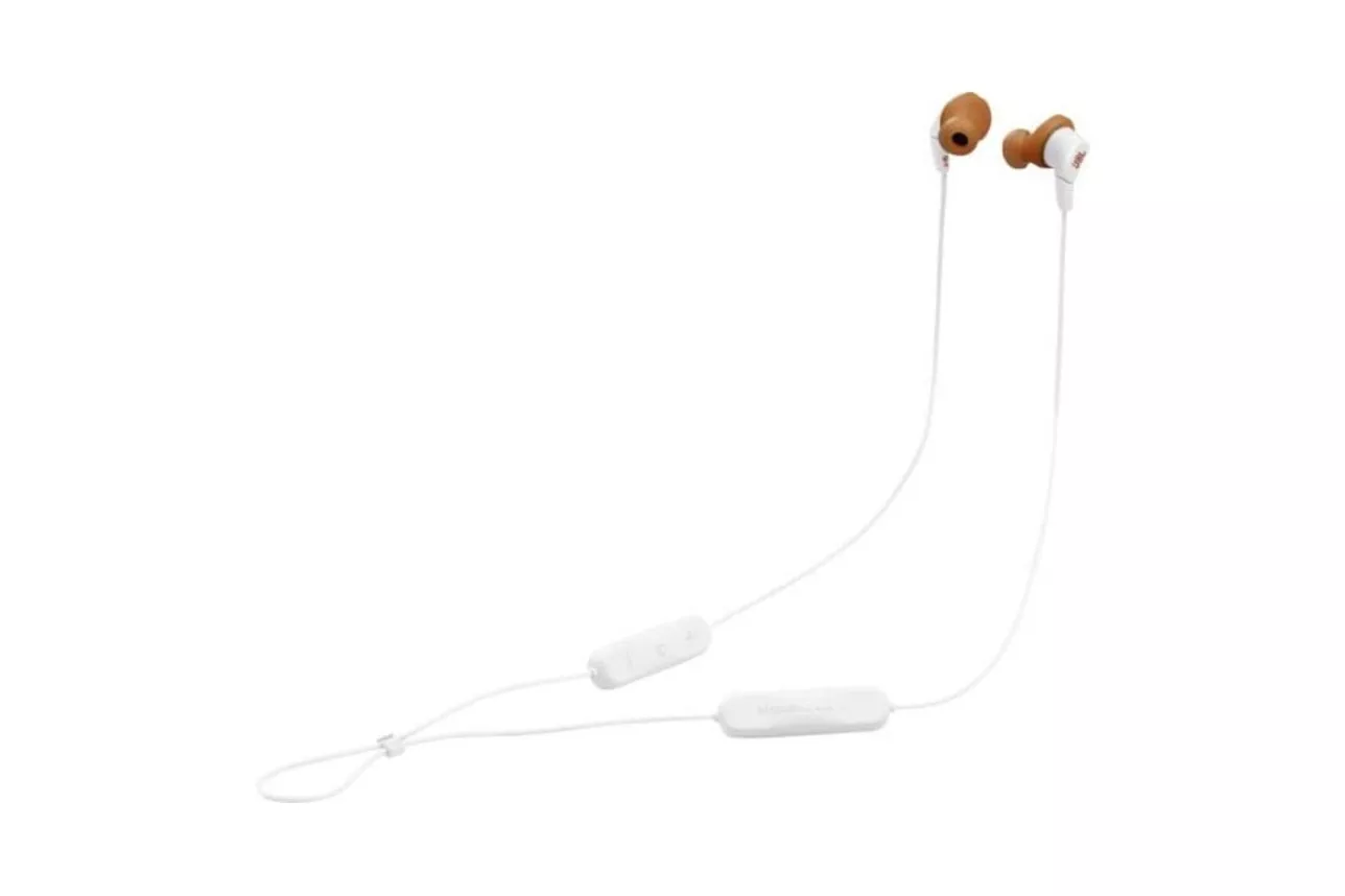 Auriculares JBL Endurance Run 3 inal&aacute;mbricos Bluetooth para deportes con protecci&oacute;n IP65 blancos
