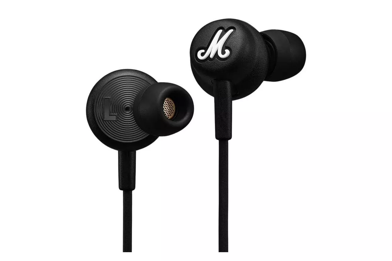 Auriculares Marshall Mode USB-C con cable USB-C para uso Hi-Fi Negro