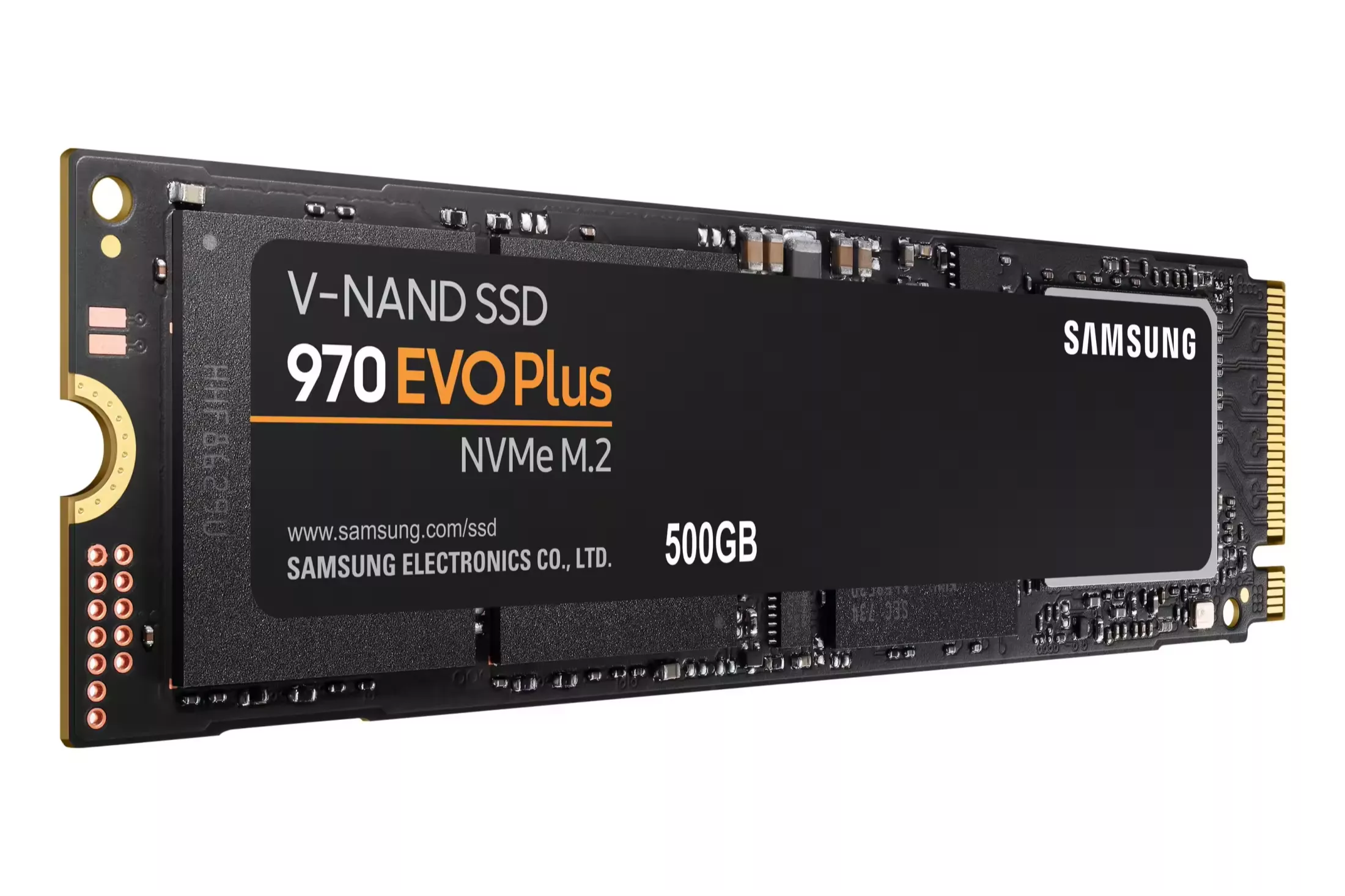 Samsung MZ-V7S500BW 970 EVO Plus - Unidad SSD, 500 GB, M.2, NVMe, tamaño 2.5 