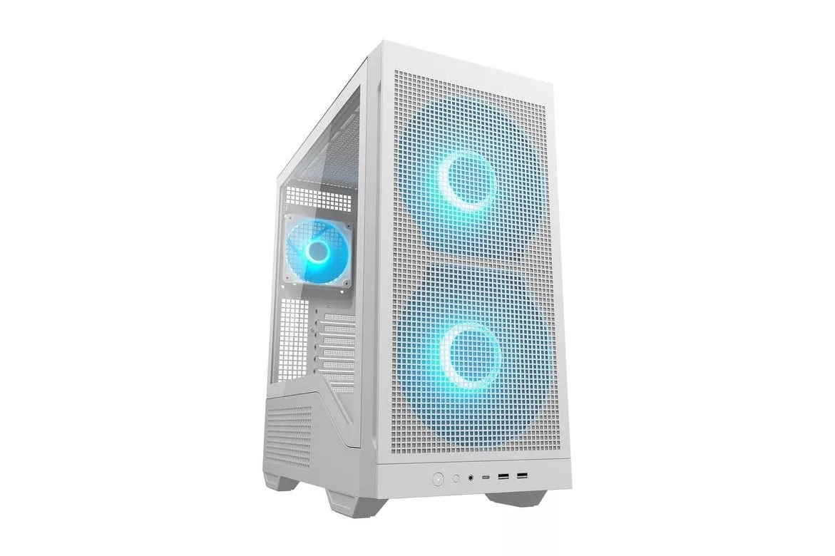 Caja PC COUGAR MX600 MAX RGB Midi Tower Blanco ATX Vidrio