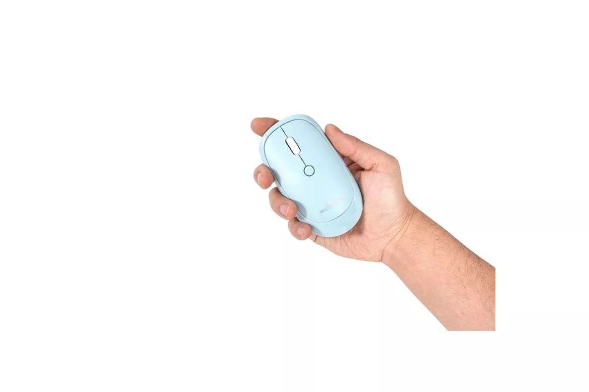 Bluestork Office 35 Rat&oacute;n Bluetooth 3200 DPI Azul 4 Botones Click Silencioso
