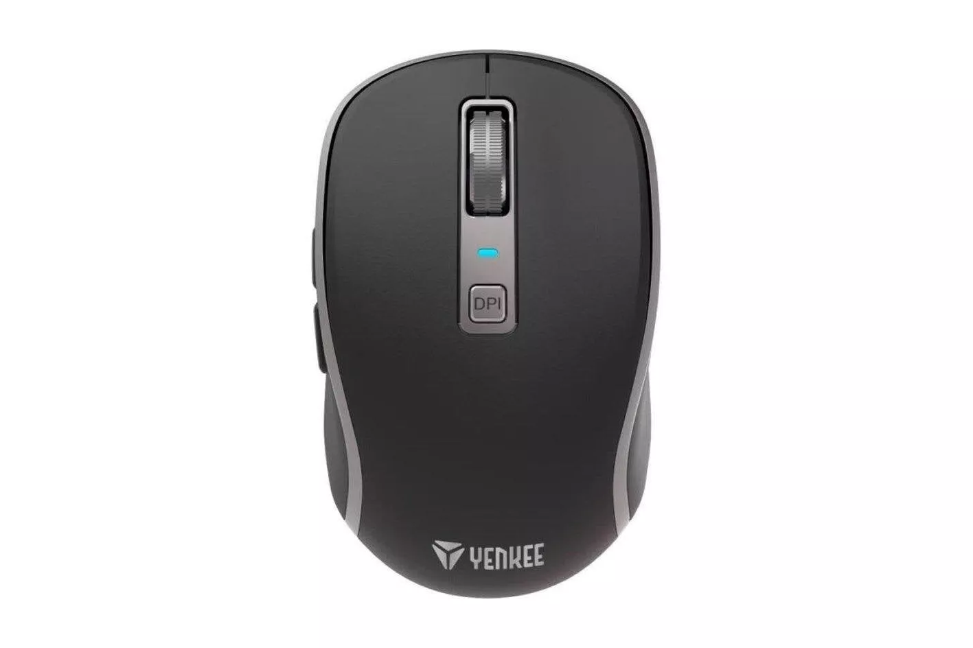 Rat&oacute;n Yenkee YMS 2085BK Inal&aacute;mbrico Dual 2.4G Bluetooth 5.2 2400 DPI Negro Rueda Met&aacute;lica