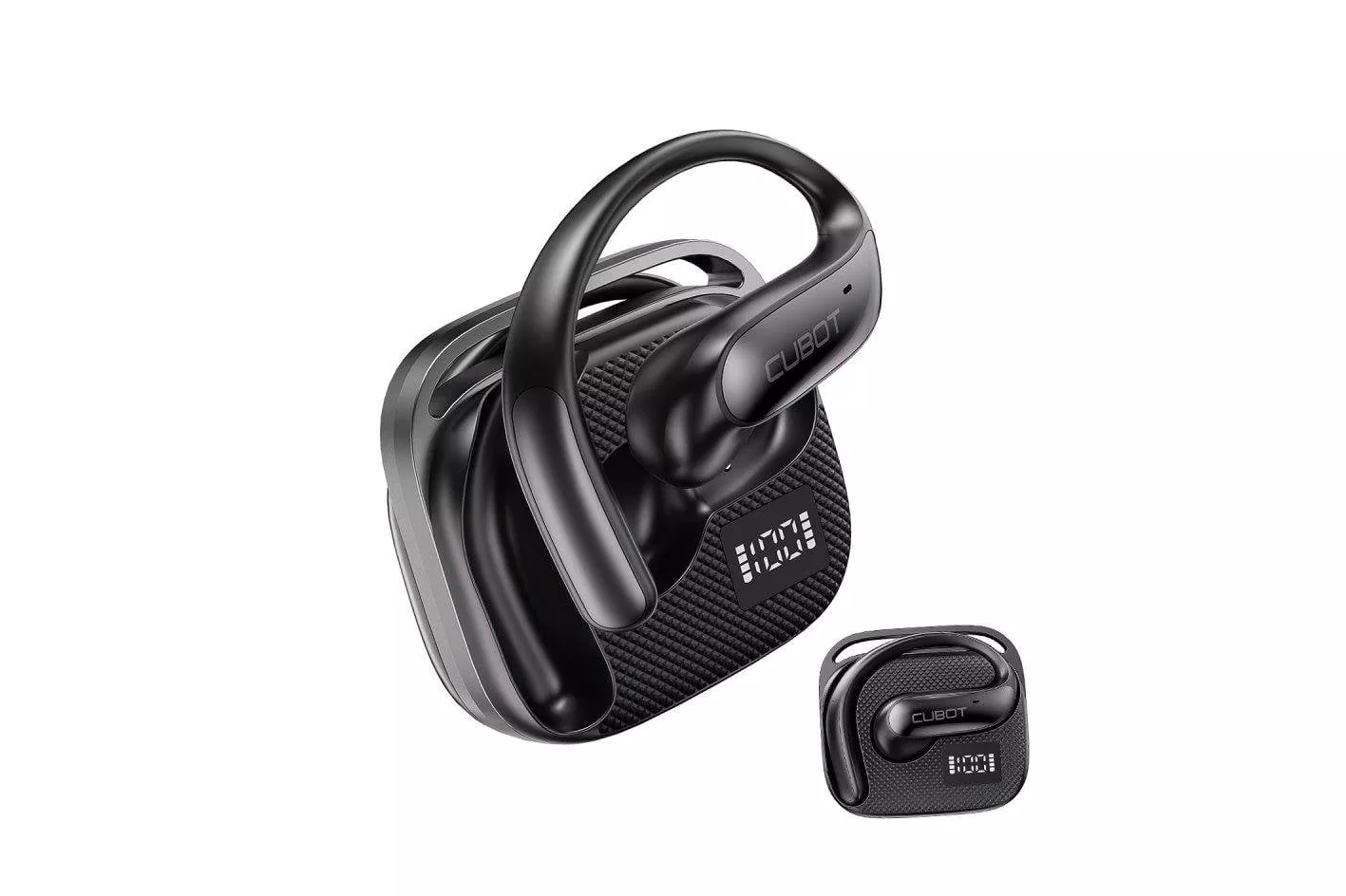 Auriculares Cubot Vibe R3 inal&aacute;mbricos Bluetooth 6.0 para deporte y uso diario negros