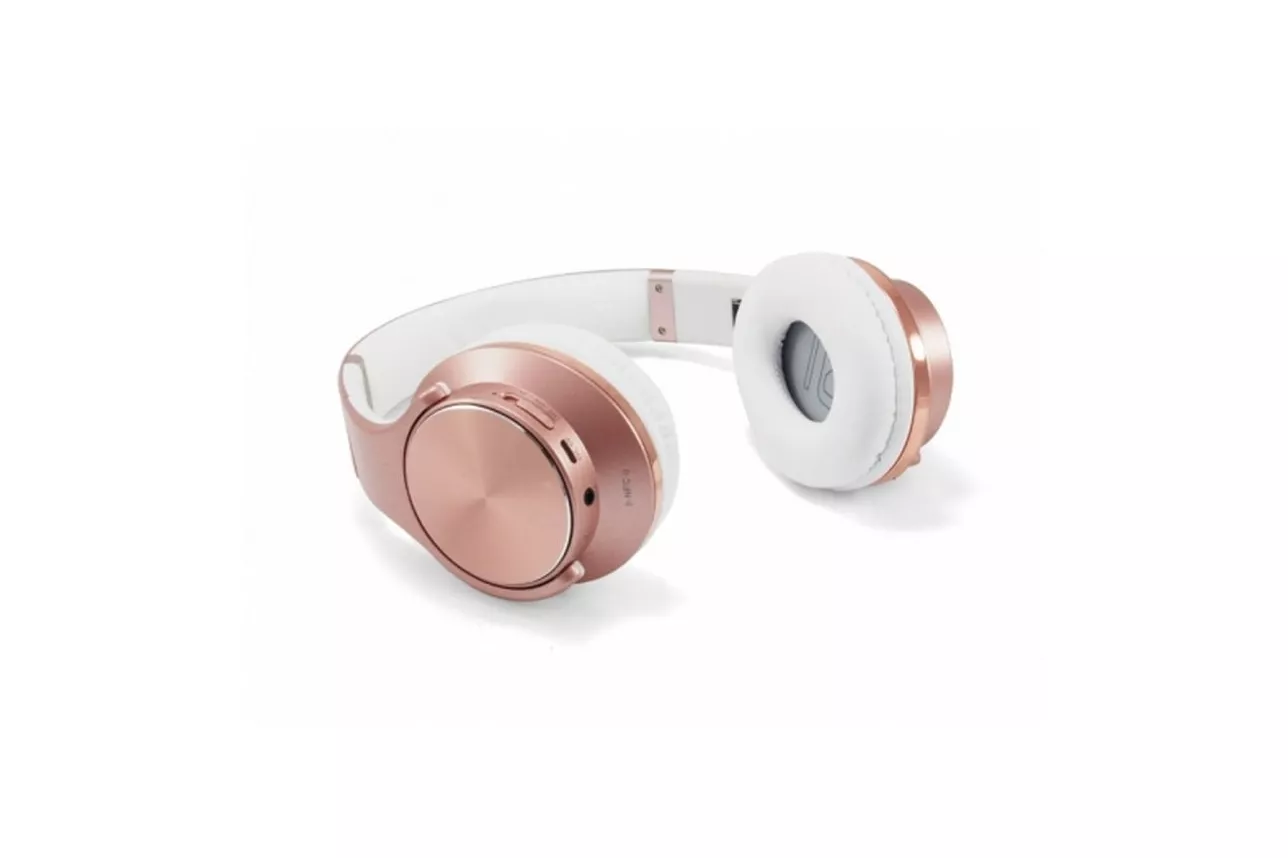 Conceptronic Eligio Auriculares Bluetooth con Funci&oacute;n Altavoz Rosa