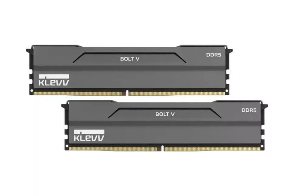 Memoria RAM Klevv KD5BGUA80-60A300H 64GB 2x32GB DDR5 6000MHz CL30 AMD EXPO Gris