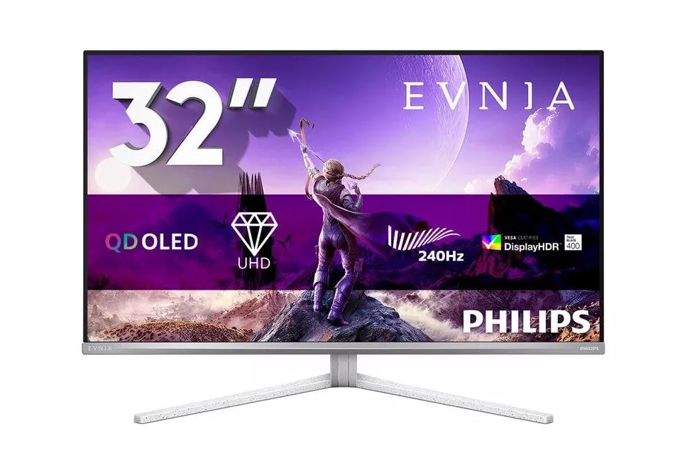Monitor Philips Evnia 8000 32M2N8900AM/00 31,5" UltraHD 4K 240Hz QD-OLED ajuste altura