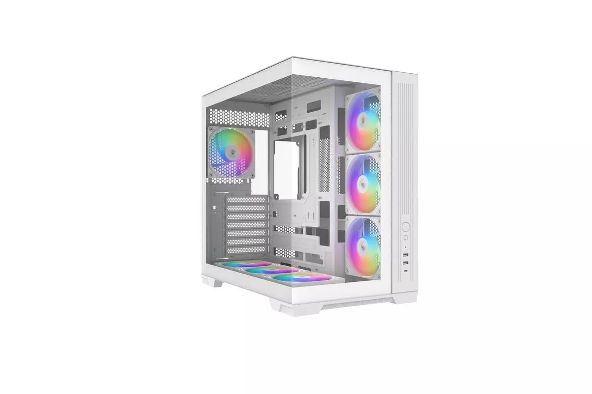 Caja PC Sama V52 Midi Tower Gaming ATX micro ATX ITX Blanco