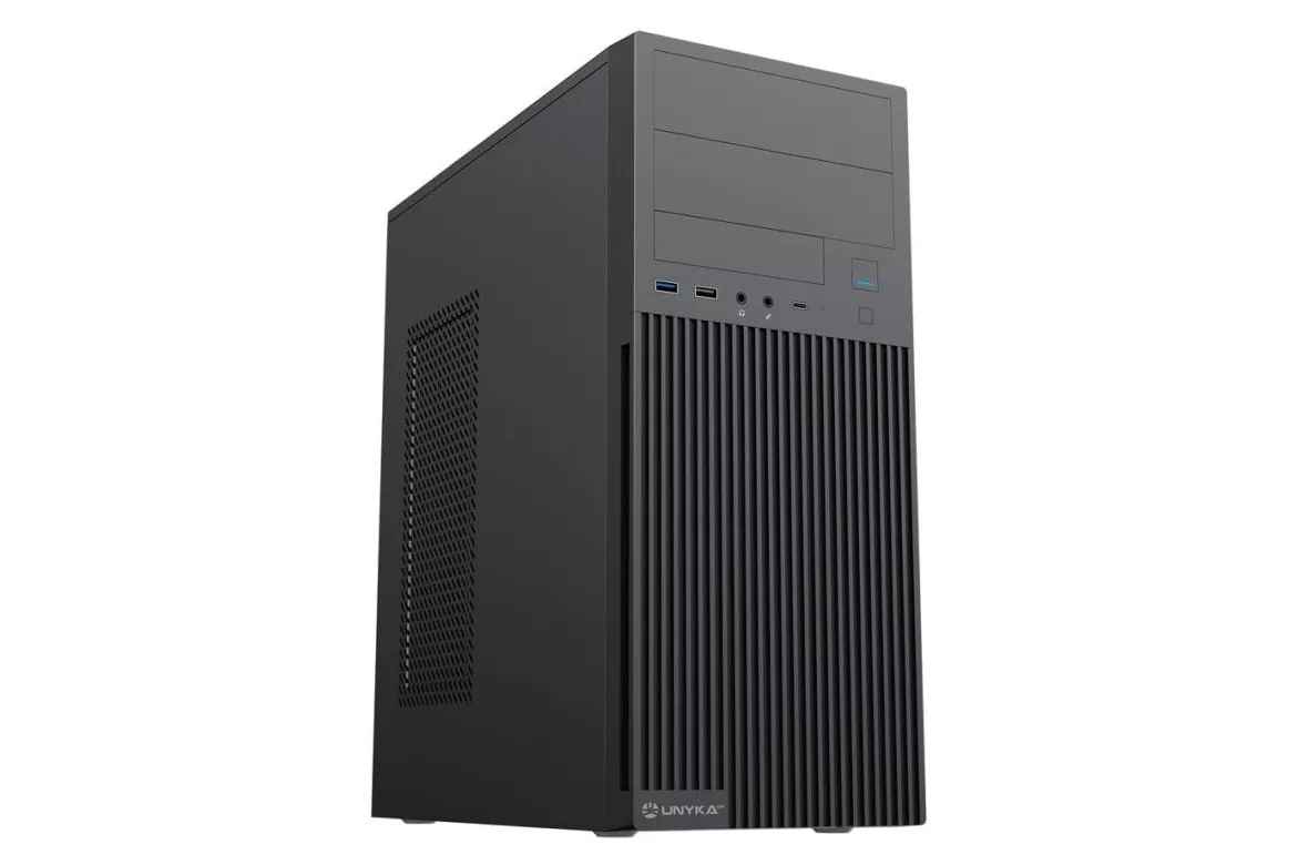 Caja PC UNYKAch AERO C360 ATX Fuente 500W Negra