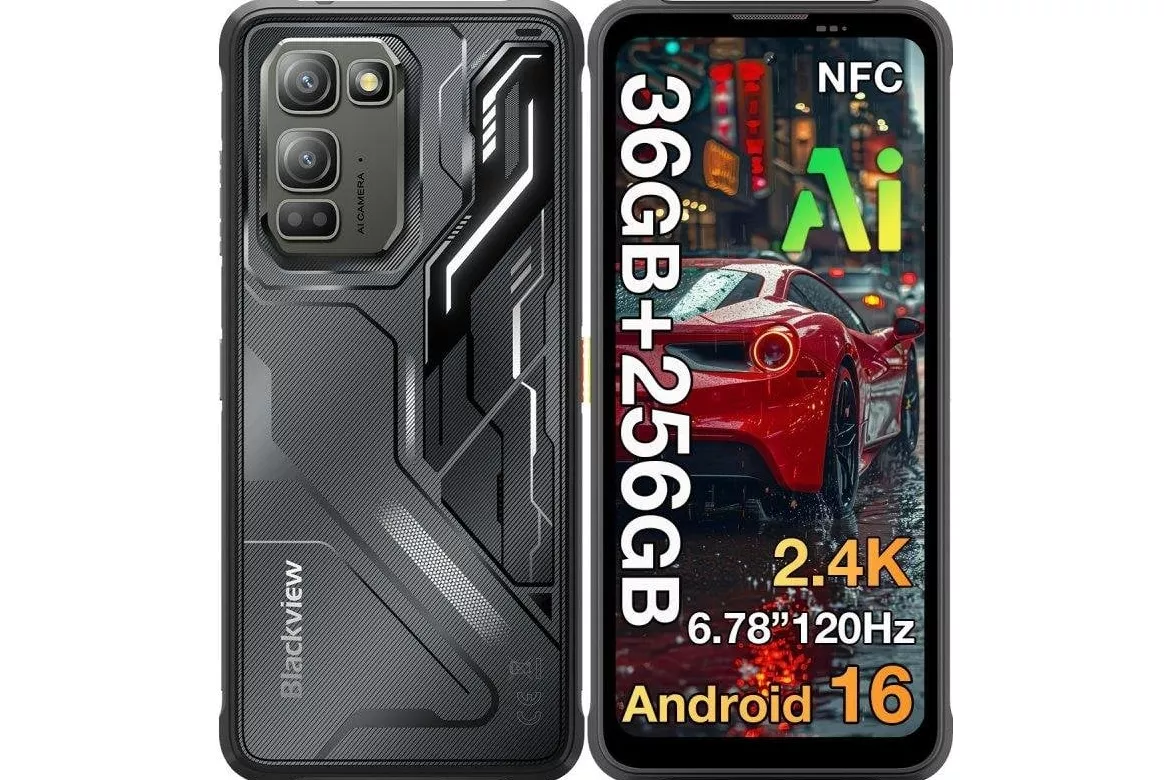 Blackview Fort 5 4G 12 GB 256GB 6,78" Negro