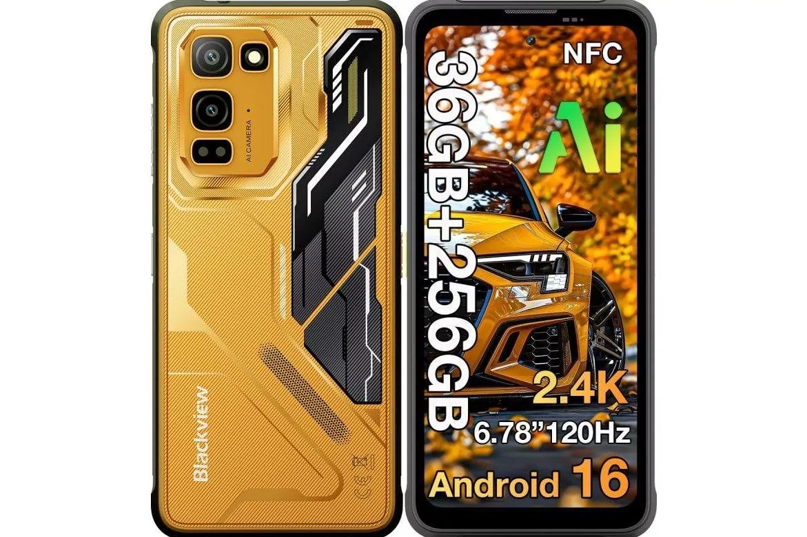 Blackview Fort 5 4G 12GB 256GB 6.78" Naranja